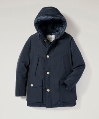 Woolrich arctic parka nf melton blue sale